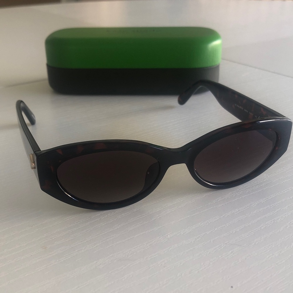 NWT KATE SPADE Zya Classic Cat Eye Sunglasses Tortoiseshell Brown NEW